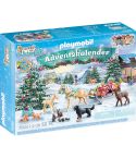 Playmobil Adventkalender 2023 Weihnachtliche Schlittenfahrt