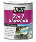 Super Nova 2in1 Glanzlack Tiefschwarz 125ml