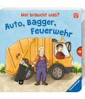 Ravensburger Buch: Wer braucht was Auto,Bagger,Feuerwehr