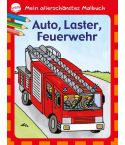Arena Mein allerschönstes Malbuch - Auto, Laster, Feuerwehr