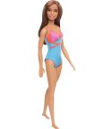 Mattel Barbie Beach Puppe mit blauem Badeanzug