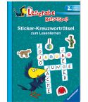 Ravensburger Sticker-Kreuzworträtsel zum Lesenlernen, türkis