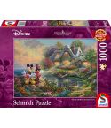 Schmidt Puzzle 1000tlg. Disney - Sweethearts Mickey & Minnie