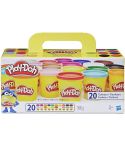 Hasbro Play-Doh Super Farbenset 20er Pack A7924EUC