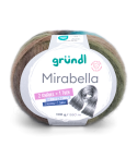 Gründl Wolle Mirabella Nr.11 oliv-türkis-braun