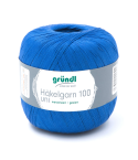 Gründl Wolle Häkelgarn 100 Nr.130 Kornblumenblau