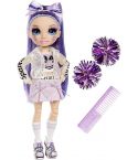 MGA Rainbow High Cheer Doll - Violet Willow Purple 572084EUC