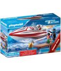 Playmobil Speedboot mit Unterwassermotor 70744