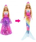 Mattel Dreamtopia 2-in-1 Prinzessin & Meerjungfrau