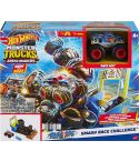 Mattel Hot Wheels Monster Trucks Rac'e Aces Tire Smash Race