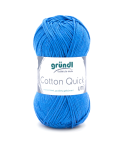Gründl Wolle Cotton Quick Uni Nr.126 Stahlblau