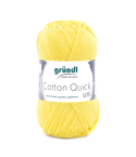 Gründl Wolle Cotton Quick Uni Nr.131 Gelb