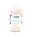 Gründl Wolle Cotton Quick Uni Nr.132 Creme