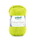 Gründl Wolle Cotton Quick Uni Nr.144 Lichtgrün