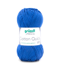 Gründl Wolle Cotton Quick Uni Nr.089 Stahlblau