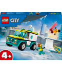 Lego City Great Vehicles Rettungswagen und Snowboarder 60403