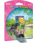 Playmobil Playmo-Friends Tierpflegerin mit Gorillababy 9074