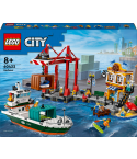 Lego City Hafen mit Frachtschiff 60422