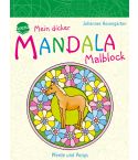 Arena Mein dicker Mandala-Malblock - Pferde & Ponys