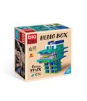 BIOBLO Hello Box mit 100 Ocean-Mix Steinen 64031