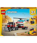 Lego Creator Tieflader mit Hubschrauber 31146