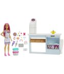 Mattel Barbie Bäckerei Spielset mit Puppe HGB73