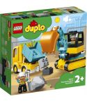 Lego Duplo Baustelle Bagger und Laster