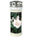 Gedenk-Kerze (groß) "Gardenia"