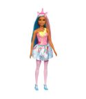 Mattel Barbie Dreamtopia Einhorn Puppe blau-pinke Haare 