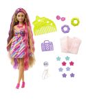 Mattel Barbie Totally Hair Puppe(brünett)im Blumenprint Klei