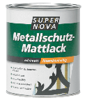 Super Nova Metallschutz-Mattlack schwarz 750ml