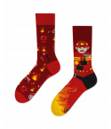 Many Mornings Regular Socks "The Fireman" 43-46