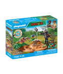 Playmobil Dinos Stegosaurusnest mit Eierdieb 71526