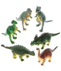 Dinosaurier 15cm 6 Stück in Blisterpackung