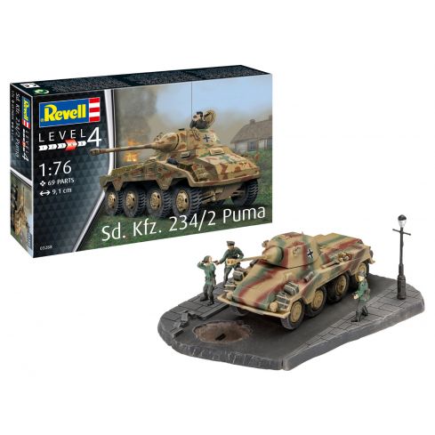 Revell Bausatz: Panzer Sd.Kfz. 234/2 Puma 1:76 03288