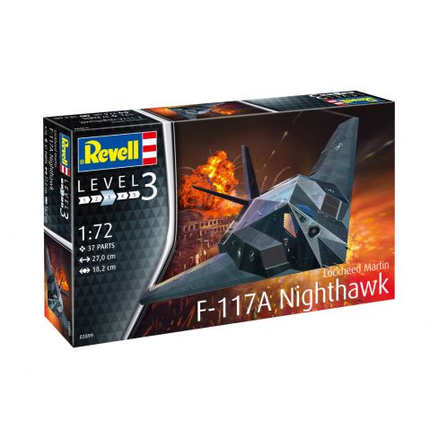 Revell Bausatz: Lockheed Martin F-117A Nighthawk 1:72
