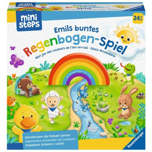Ravensburger Ministeps Emils buntes Regenbogen-Spiel 04582