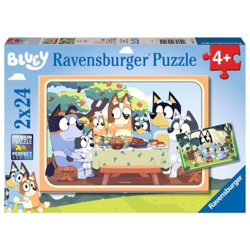 Ravensburger Kinderpuzzle 2x24tlg. Auf geht's! 05711