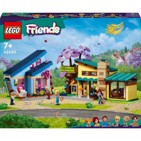 Lego Friends Ollys und Paisleys Familien Haus 42620
