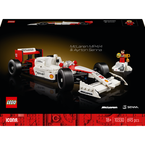 Lego Icons McLaren MP4/4 & Ayrton Senna 10330    
