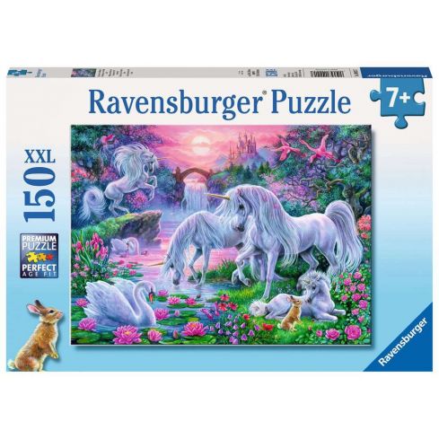 Ravensburger Kinderpuzzle 150tlg. XXL Einhörner im Abendrot
