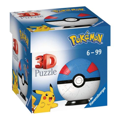 Ravensburger 3D Puzzle 54tlg. Pokemon Superball 11265