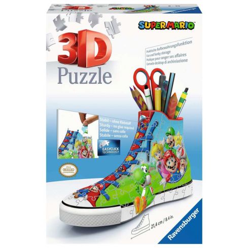 Ravensburger 3D Puzzle Sneaker Super Mario