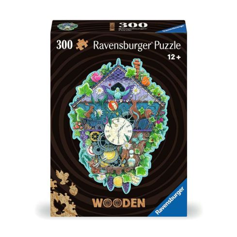 Ravensburger Puzzle 300tlg. Holz - Kuckucksuhr