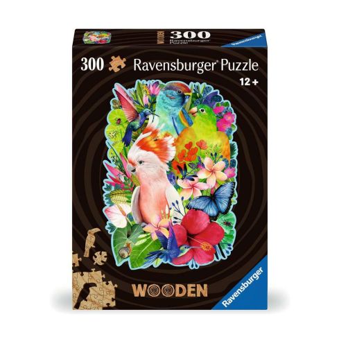 Ravensurger Puzzle 300tlg. Holz - Exotische Vögel 00760