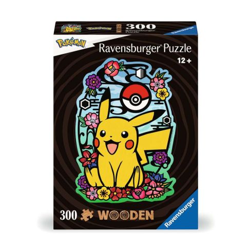 Ravensurger Puzzle 300tlg. Holz - Pokemon Pikachu 00761
