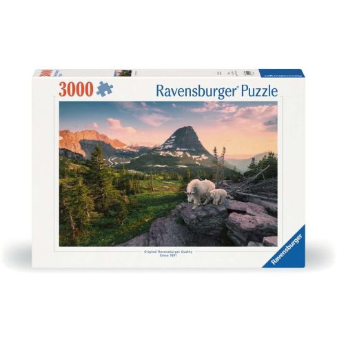 Ravensburger Puzzle 3000tlg. Almbock mit Baby 12000809