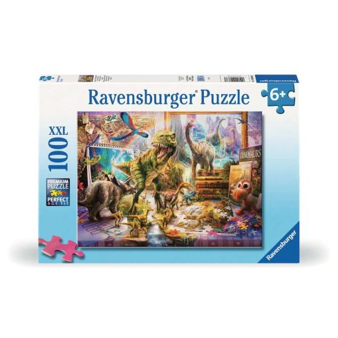 Ravensburger Kinderpuzzle 100tlg. XXL Dinos im Kinderzimmer