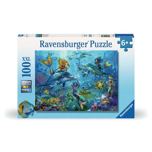 Ravensburger Kinderpuzzle 100tlg. XXL Abenteuer unter Wasser