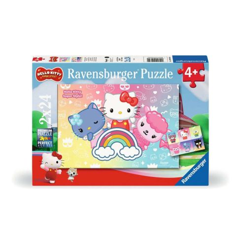 Ravensburger Kinderpuzzle 2x24tlg. Hello Kitty 01034